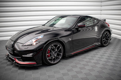 Maxton sideskørter til Nissan 370Z Nismo Facelift – blank sort – billede 3 af 5
