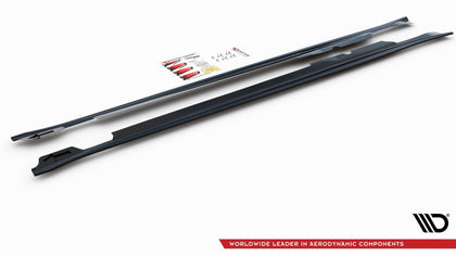 Maxton sideskørter til Porsche Panamera Turbo 970 Facelift – blank sort – billede 5 af 7
