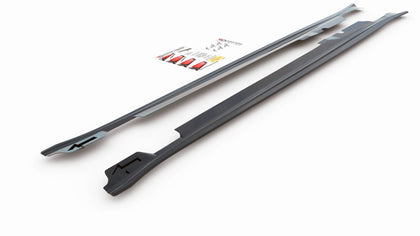 Maxton sideskørter til Porsche Panamera Turbo 970 Facelift – blank sort – billede 6 af 7