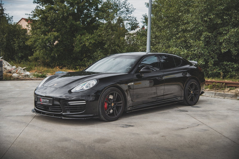 Maxton sideskørter til Porsche Panamera Turbo 970 Facelift – blank sort – billede 2 af 7