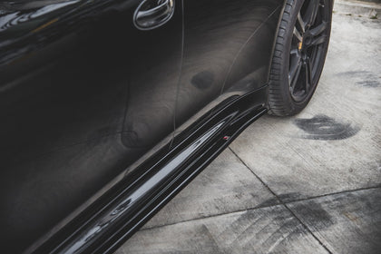 Maxton sideskørter til Porsche Panamera Turbo 970 Facelift – blank sort – billede 3 af 7