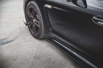Maxton sideskørter til Porsche Panamera Turbo 970 Facelift – blank sort – billede 4 af 7