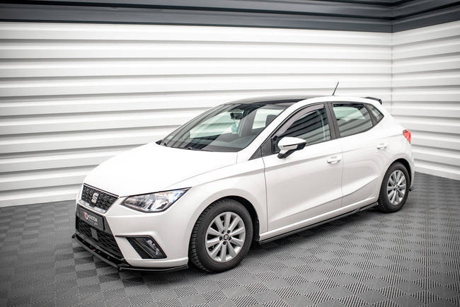 Maxton Side Skirts Diffusers V.2 Seat Ibiza Fr/ Standard Mk5 - Gloss Black