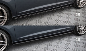 Maxton sideskørter til Seat Leon Mk3 Cupra/ FR Facelift – blank sort – billede 3 af 6