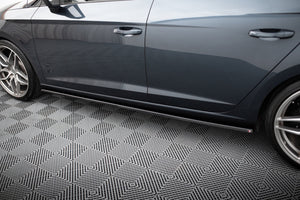Maxton sideskørter til Seat Leon Mk3 Cupra/ FR Facelift – blank sort – billede 4 af 6