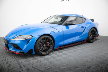 Maxton sideskørter til Toyota Supra Mk5 – blank sort – billede 2 af 9