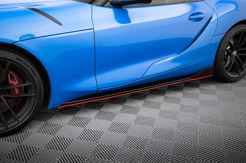 Maxton sideskørter til Toyota Supra Mk5 – blank sort – billede 3 af 9