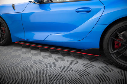 Maxton sideskørter til Toyota Supra Mk5 – blank sort – billede 4 af 9