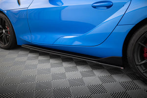 Maxton sideskørter til Toyota Supra Mk5 – blank sort – billede 5 af 9