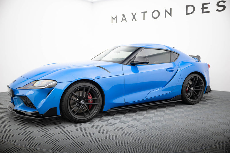 Maxton sideskørter til Toyota Supra Mk5 – blank sort – billede 6 af 9