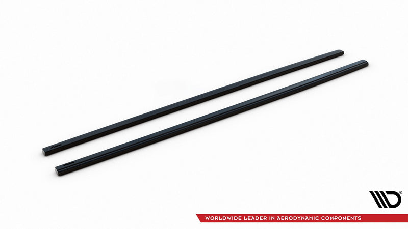 Maxton sideskørter til Volkswagen Golf GTI / GTD Mk7 / Mk7 Facelift (narrow) – blank sort – billede 4 af 5
