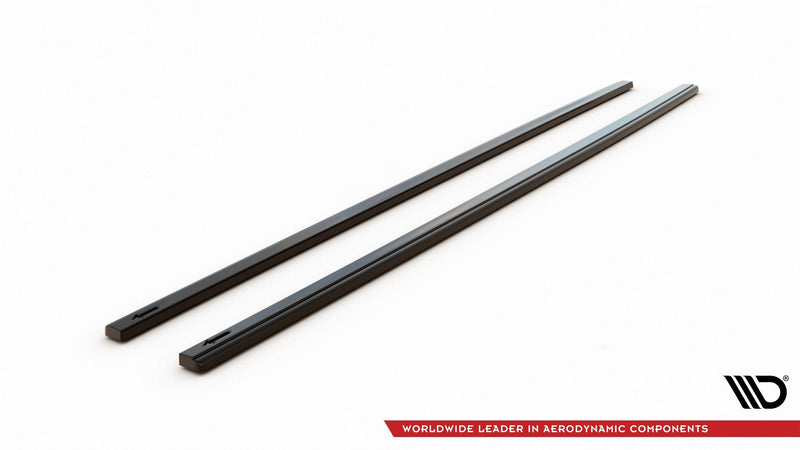 Maxton sideskørter til Volkswagen Golf GTI / GTD Mk7 / Mk7 Facelift (narrow) – blank sort – billede 5 af 5
