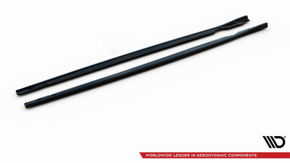 Maxton sideskørter til Volkswagen Golf R Hatchback Mk8 Facelift – blank sort – billede 6 af 7
