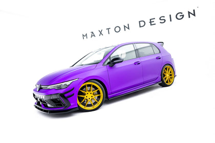 Maxton sideskørter til Volkswagen Golf R Hatchback Mk8 Facelift – blank sort – billede 3 af 7