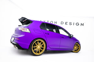 Maxton sideskørter til Volkswagen Golf R Hatchback Mk8 Facelift – blank sort – billede 1 af 7