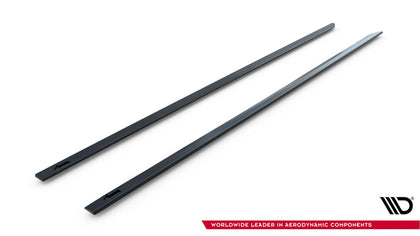 Maxton sideskørter til Volkswagen Golf R / R-Line Mk7 Facelift – blank sort – billede 5 af 5