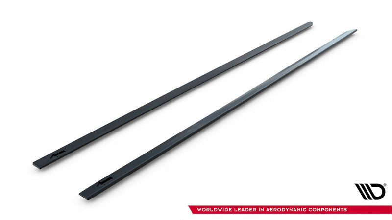 Maxton sideskørter til Volkswagen Golf R / R-Line Mk7 Facelift – blank sort – billede 5 af 5