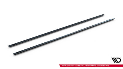 Maxton sideskørter til Volkswagen Golf R / R-Line Mk7 Facelift – blank sort – billede 4 af 5