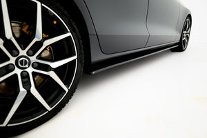 Maxton sideskørter til Volvo S60/V60 R-Design Mk3 – blank sort – billede 3 af 6