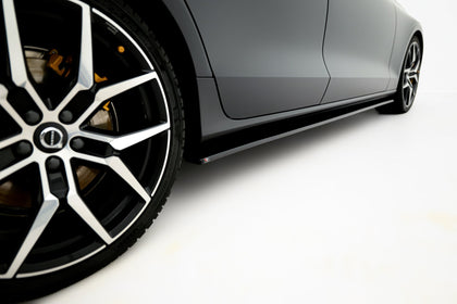 Maxton sideskørter til Volvo S60/V60 R-Design Mk3 – blank sort – billede 3 af 6
