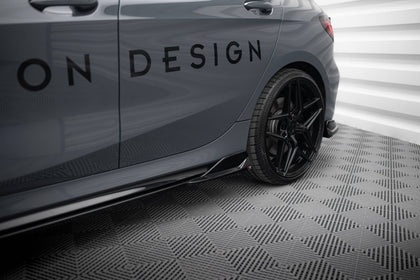 Maxton sideskørter til BMW 1 M-Pack/ M135i / 128ti F40 – blank sort – billede 4 af 7