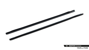 Maxton sideskørter til BMW 4 M-Pack / M440i G22 / G23 / G22 Facelift / G23 Facelift – blank sort – billede 6 af 6