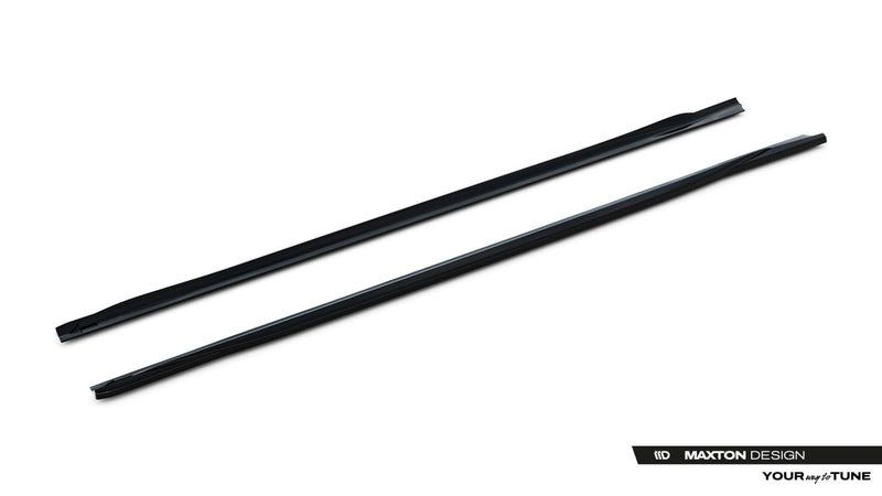 Maxton sideskørter til BMW 4 M-Pack / M440i G22 / G23 / G22 Facelift / G23 Facelift – blank sort – billede 6 af 6