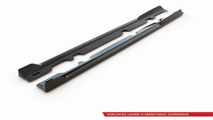 Maxton sideskørter til Ford Fiesta Mk8 ST / ST-Line – blank sort – billede 5 af 6