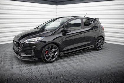 Maxton sideskørter til Ford Fiesta Mk8 ST / ST-Line – blank sort – billede 2 af 6