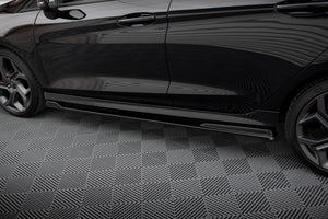 Maxton sideskørter til Ford Fiesta Mk8 ST / ST-Line – blank sort – billede 3 af 6