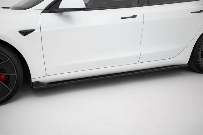Maxton Side Skirts Diffusers V.3 Tesla Model 3 Performance Mk1 Facelift
