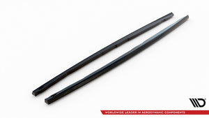 Maxton Side Skirts Diffusers V.4 For BMW 1 F40 M-Pack/ M135I  - Gloss Black