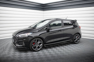 Maxton sideskørter til Ford Fiesta Mk8 ST / ST-Line – blank sort – billede 2 af 6