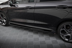 Maxton sideskørter til Ford Fiesta Mk8 ST / ST-Line – blank sort – billede 3 af 6