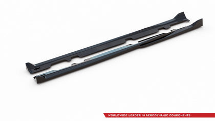 Maxton sideskørter til Ford Fiesta Mk8 ST / ST-Line – blank sort – billede 4 af 6