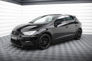 Maxton sideskørter til Seat Leon Cupra / FR Mk3 Facelift – blank sort – billede 2 af 5