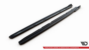 Maxton sideskørter til Seat Leon Cupra / FR Mk3 Facelift – blank sort – billede 4 af 5