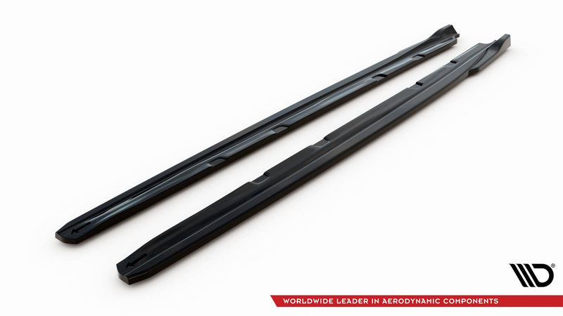 Maxton sideskørter til Seat Leon Cupra / FR Mk3 Facelift – blank sort – billede 4 af 5