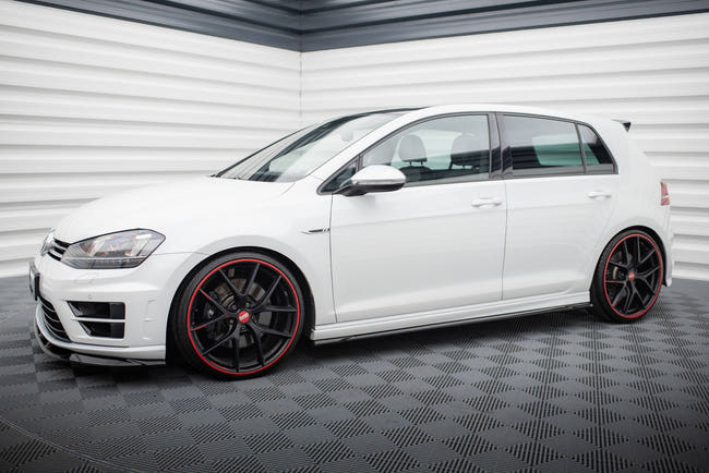 Maxton Side Skirts Diffusers V.4 Volkswagen Golf R Mk7
