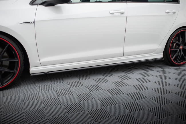 Maxton Side Skirts Diffusers V.4 Volkswagen Golf R Mk7