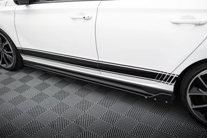 Maxton sideskørter til Hyundai I30 N / N-Line Hatchback / Fastback Mk3 / Mk3 Facelift – blank sort – billede 2 af 5