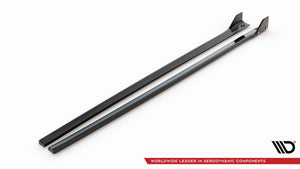 Maxton sideskørter til Hyundai I30 N / N-Line Hatchback / Fastback Mk3 / Mk3 Facelift – blank sort – billede 4 af 5