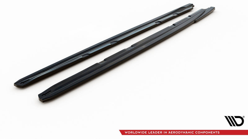 Maxton sideskørter til Seat Leon Cupra / FR Mk3 / Mk3 Facelift – blank sort – billede 4 af 5