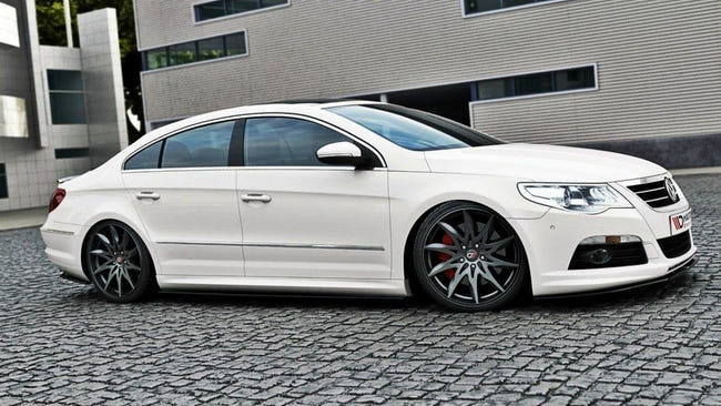 Maxton sideskørter til Volkswagen Passat CC R36 Rline (Preface) – blank sort – billede 1 af 5