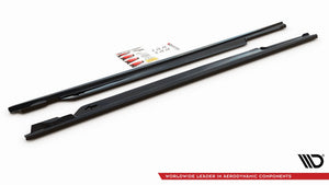 Maxton sideskørter til Volkswagen Passat B8 Facelift – blank sort – billede 4 af 5