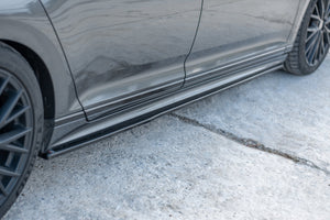 Maxton sideskørter til Volkswagen Passat R-Line B8 – blank sort – billede 1 af 7