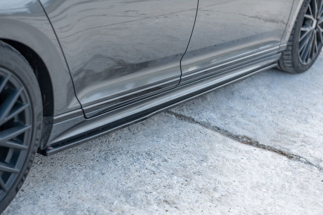 Maxton sideskørter til Volkswagen Passat R-Line B8 – blank sort – billede 1 af 7