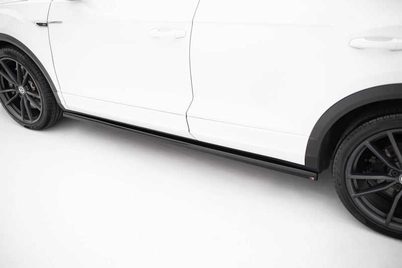 Maxton Side Skirts Diffusers Volkswagen T-Roc R Mk1 Facelift - Gloss Black