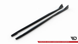 Maxton Side Skirts Diffusers Volvo S80 MK2 - Gloss Black