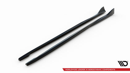 Maxton Side Skirts Diffusers Volvo S80 MK2 - Gloss Black